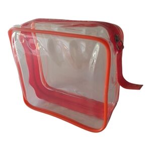 Sol De Janeiro Crystal Clear PVC Travel Toiletry Bag Cosmetic
